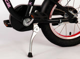 Volare Miracle Cruiser Kinderfahrrad - Mädchen - 14 Zoll - Mattschwarz - Prime Collection