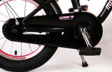 Volare Miracle Cruiser Kinderfahrrad - Mädchen - 14 Zoll - Mattschwarz - Prime Collection