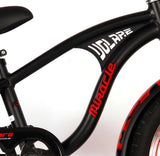 Volare Miracle Cruiser Kinderfahrrad - Jungen - 16 Zoll - Mattschwarz - Prime Collection
