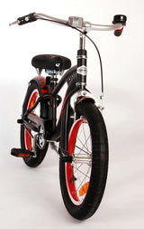 Volare Miracle Cruiser Kinderfahrrad - Jungen - 16 Zoll - Mattschwarz - Prime Collection