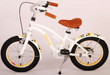 Volare Miracle Cruiser Kinderfahrrad - Mädchen - 14 Zoll - Weiß - Prime Collection