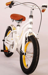 Volare Miracle Cruiser Kinderfahrrad - Mädchen - 14 Zoll - Weiß - Prime Collection