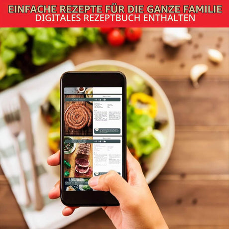 Moulinex-Heissluftfritteuse-4,2L-Rezepte App