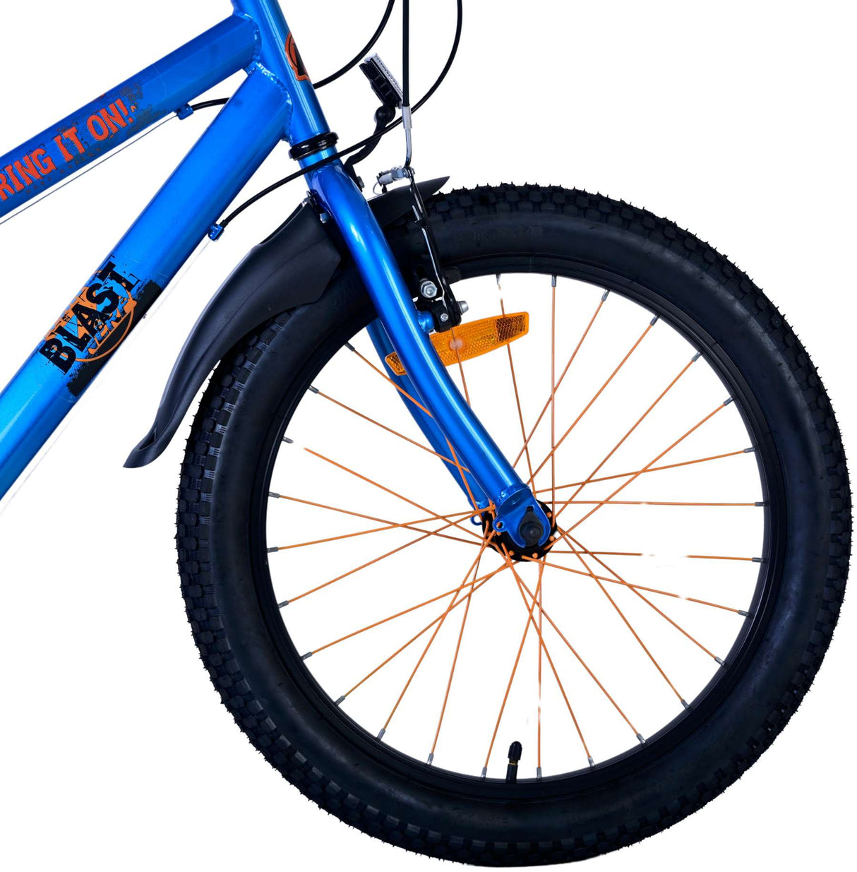 Volare NERF Kinderfahrrad für Jungen - 20 Zoll - Satin Blau - 6 Gang