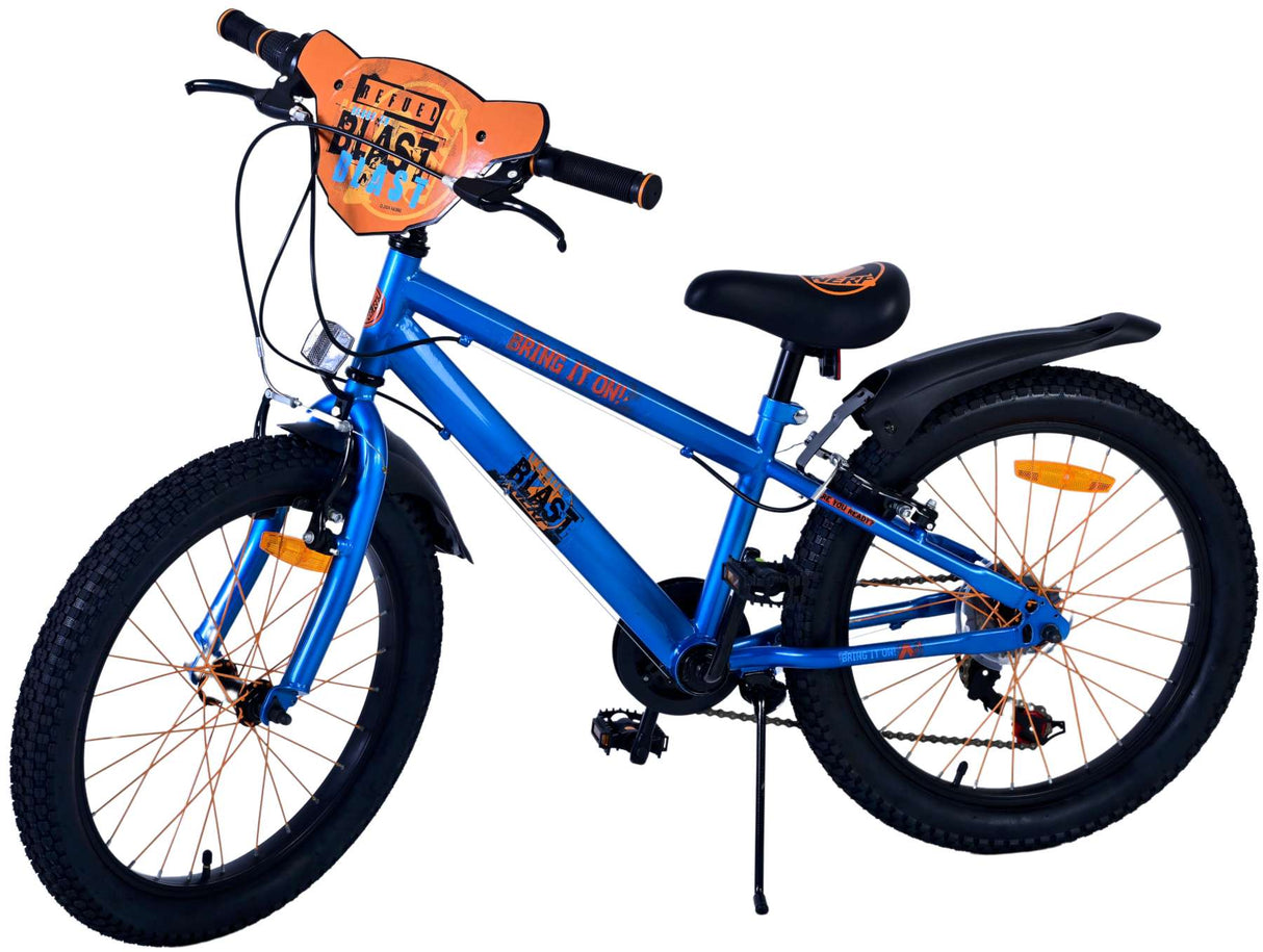 Volare NERF Kinderfahrrad für Jungen - 20 Zoll - Satin Blau - 6 Gang