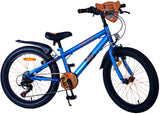 Volare NERF Kinderfahrrad für Jungen - 20 Zoll - Satin Blau - 6 Gang