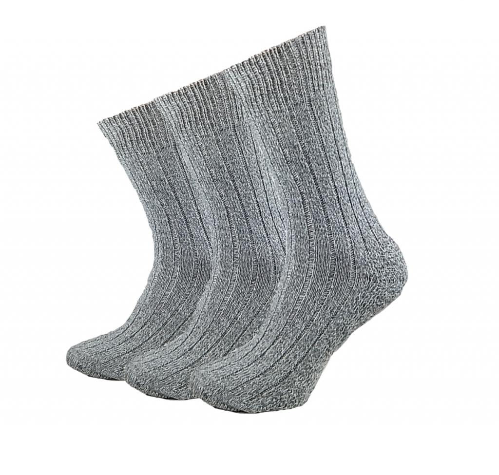 Garcia Pescara 3 Paar Norweger Socken Grau Größe 43-46 Wintersocken für warme Füße