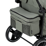 BabyTrold Adventure Bollerwagen für Kinder 2-Sitzer faltbar mit XXL-Verdeck