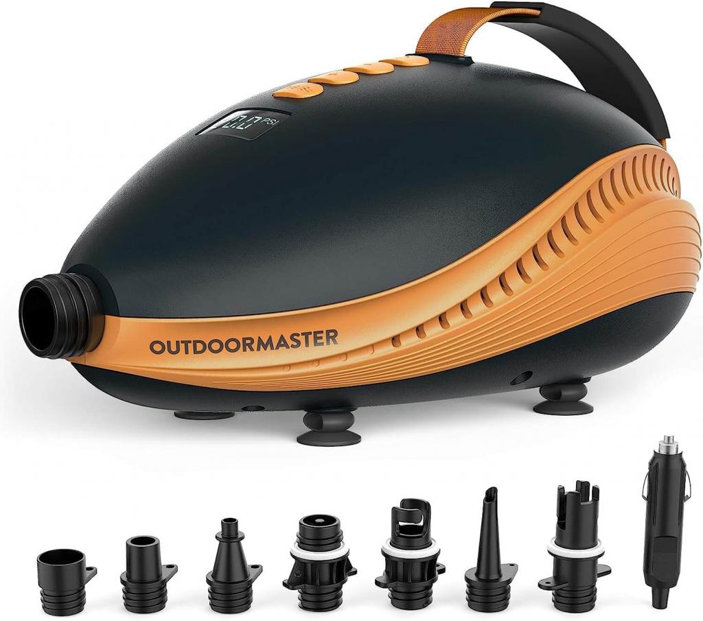 OutdoorMaster elektrische Pumpe The Dolphin mit Adapter