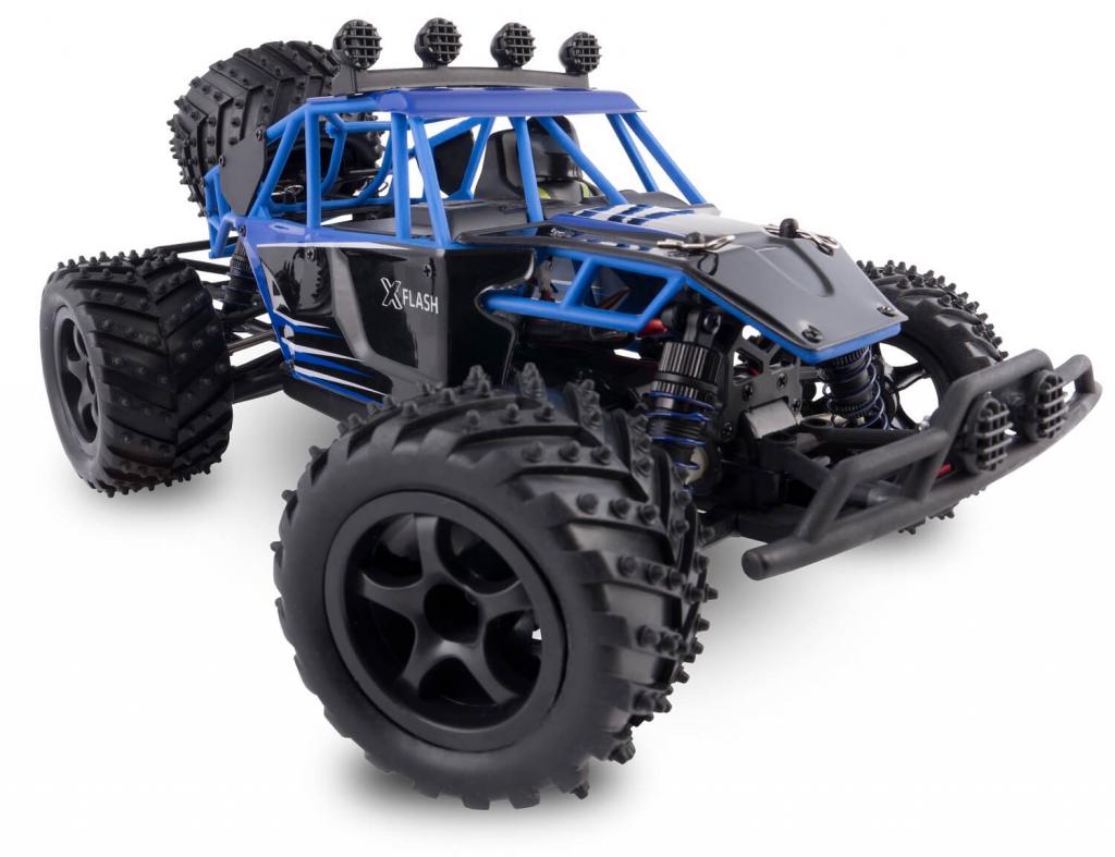 Overmax X-Flash RC Truck im Profil von hinten