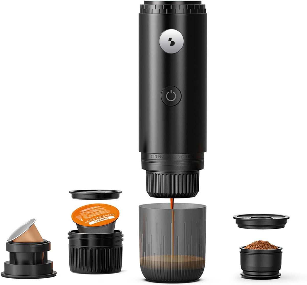 BeperP101CAF250 mobile Espressomaschine mit allen möglichen Kaffeeanwendungen