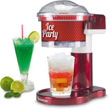Beper P102GEL100 Ice Crusher im Profil mit 2 möglichen Eis Arten