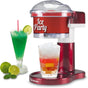 Beper P102GEL100 Ice Crusher im Profil mit 2 möglichen Eis Arten