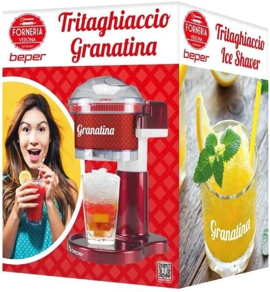 Die Originalverpackung des Beper P102GEL100 Ice Crusher