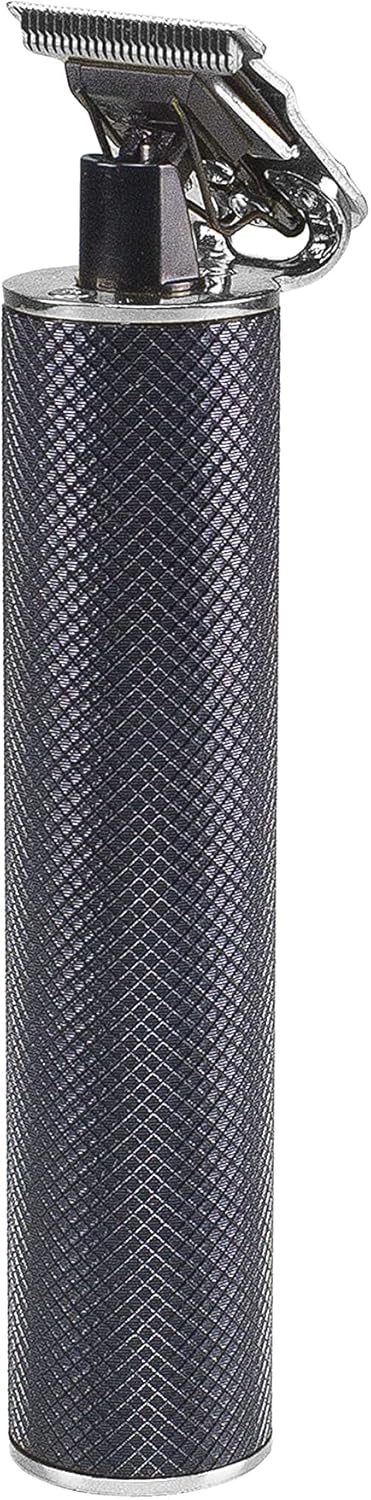 Beper P304CAP001 Präzisions-Haarschneider & Barttrimmer, wiederaufladbar, Edelstahl, Schwarz, IPX5, 4 Aufsteckkämme