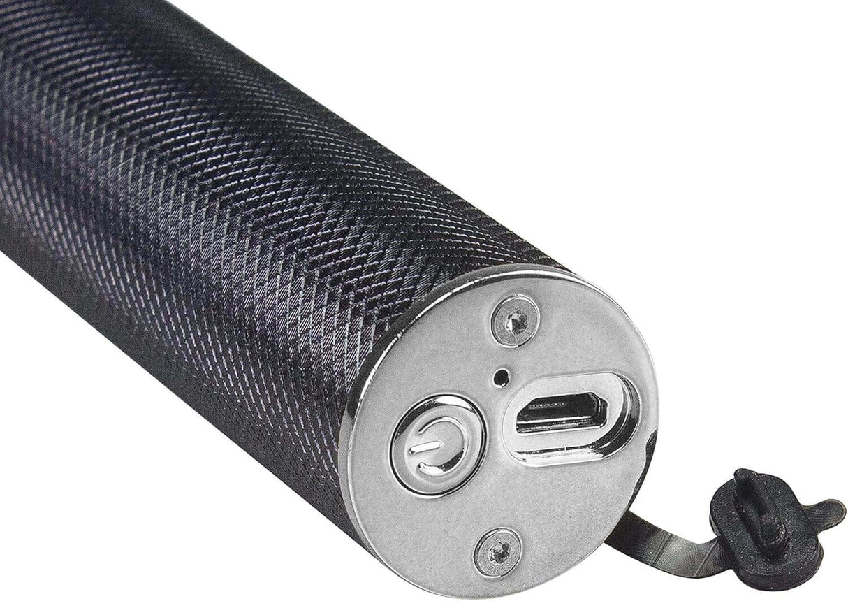 Beper P304CAP001 Präzisions-Haarschneider & Barttrimmer, wiederaufladbar, Edelstahl, Schwarz, IPX5, 4 Aufsteckkämme