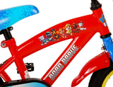 Volare Paw Patrol Kinderfahrrad - Jungen - 12 Zoll - Rot / Blau