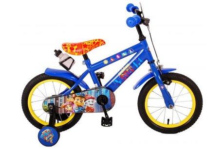 Paw Patrol The Movie 14-Zoll-Kinderfahrrad mit Handbremse und RÃ¼cktrittbremse