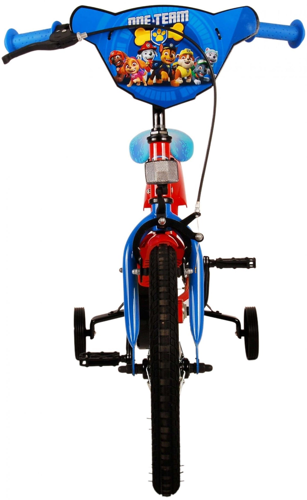 Paw Patrol Kinderfahrrad - Jungen - 16 Zoll - Rot Blau