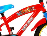 Paw Patrol Kinderfahrrad - Jungen - 16 Zoll - Rot Blau