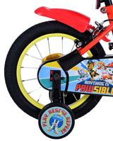 Volare Paw Patrol 21510 14-Zoll-Kinderfahrrad Rot Blau mit zwei Handbremsen - Sicherheit, Komfort und Spaß für jedes Kind!