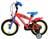 Volare Paw Patrol 21510 14-Zoll-Kinderfahrrad Rot Blau mit zwei Handbremsen - Sicherheit, Komfort und Spaß für jedes Kind!