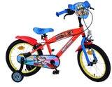 Volare Paw Patrol 16-Zoll-Kinderfahrrad Rot mit zwei Handbremsen - Sicherheit und Komfort in einem hochwertigen Design