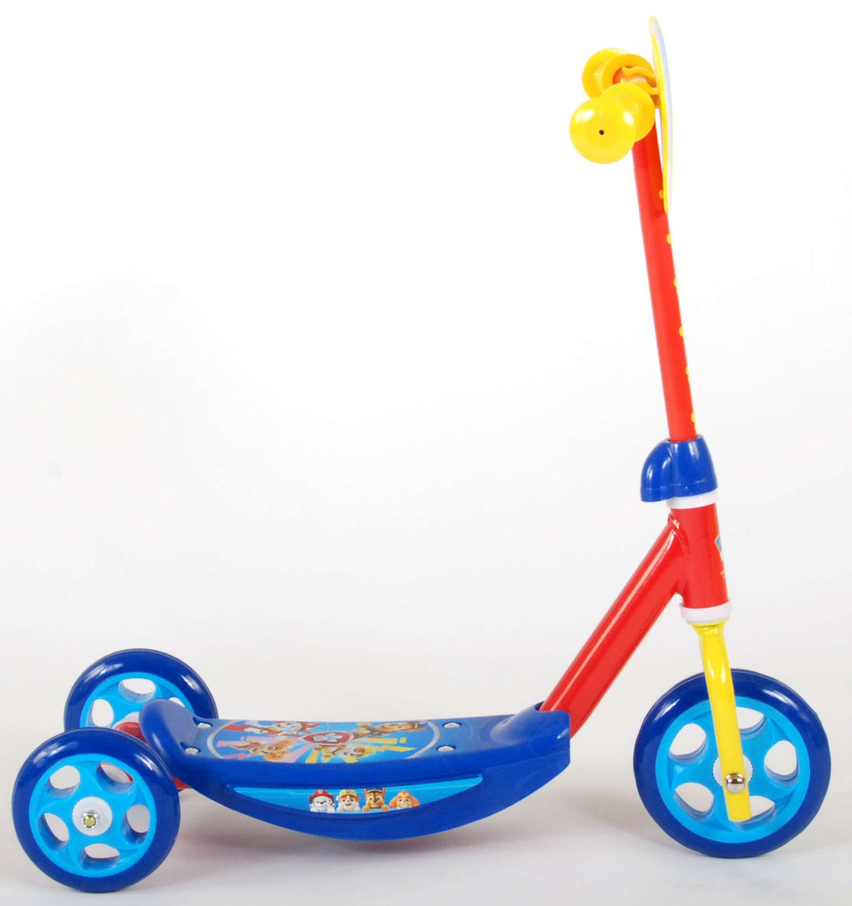 Paw Patrol Roller für Jungs Blau/Rot: Lerne das Gleichgewicht mit Chase und Marshall - Ideal für Kinder von 2-6 Jahren!