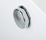 PureHaven Whirlpool 180x142cm Heizung Reinigungsprogramm & Lichttherapie Wasserfall Bluetooth-fähiges Soundsystem