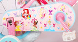 Volare Disney Princess Kinderfahrrad - Mädchen - 12 Zoll - Rosa - Zwei Handbremsen