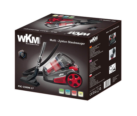 Verpackung des WKM Zyklon Staubsauger PSC-2300W.17