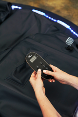 Purehaven MSPA Aufblasbarer Whirlpool Aurora für 6 Personen | 138 Massagedüsen, LED-Beleuchtung, PTC-Heizung, UVC-Desinfektion, Outdoor Spa