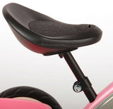 B-WARE - QPlay Elite-Dreirad Rosa - Verstellbarer Sitz, Lenkrad und starke EVA-Räder, faltbar und praktisch, 2-6 Jahren