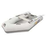 Aqua Marina Schlauchboot 4 Personen 296x153 cm mit Hochdruck-PVC-Gewebe Handpumpe Sitzbank Transporttasche Holzboden Paddel bis 10 PS Weiß