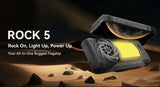Besondere Hervorhebung der Taschenlampe des  Blackview Rock 5 Rugged Smartphones