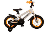 Volare Rocky Kinderfahrrad - Jungen - 12 Zoll - Grau