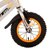 Volare Rocky Kinderfahrrad - Jungen - 12 Zoll - Grau