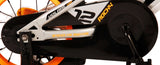 Volare Rocky Kinderfahrrad - Jungen - 12 Zoll - Grau