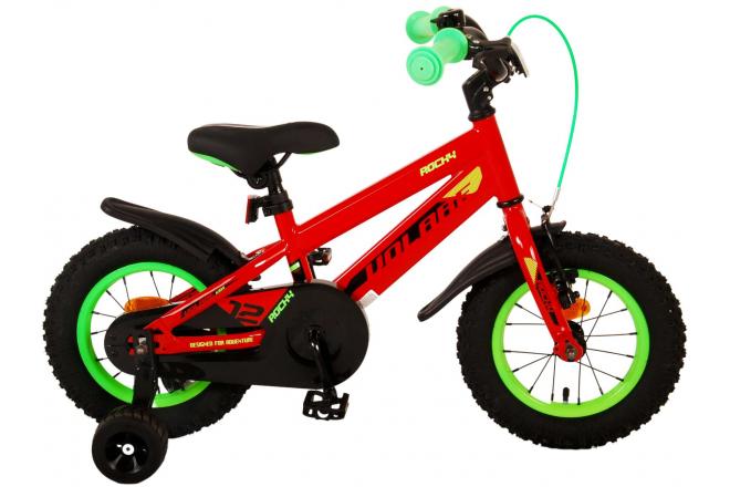 Volare Rocky 12-Zoll-Kinderfahrrad mit Handbremse und RÃ¼cktrittbremse