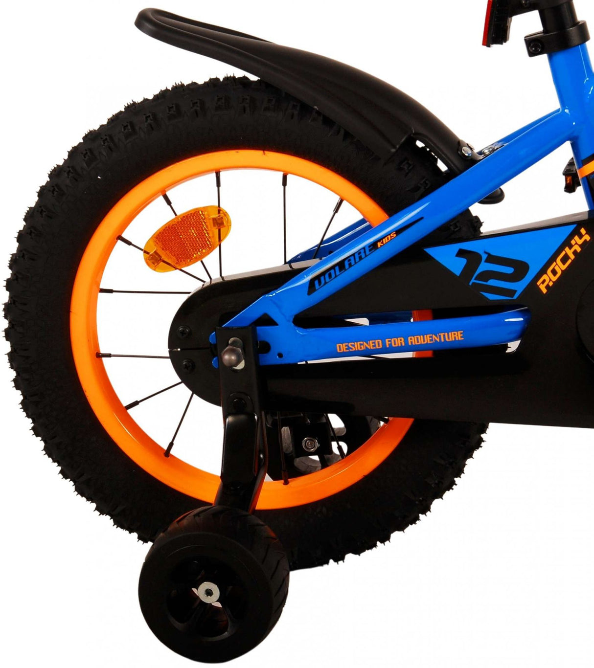 Volare Rocky Kinderfahrrad - Jungen - 14 Zoll - Blau