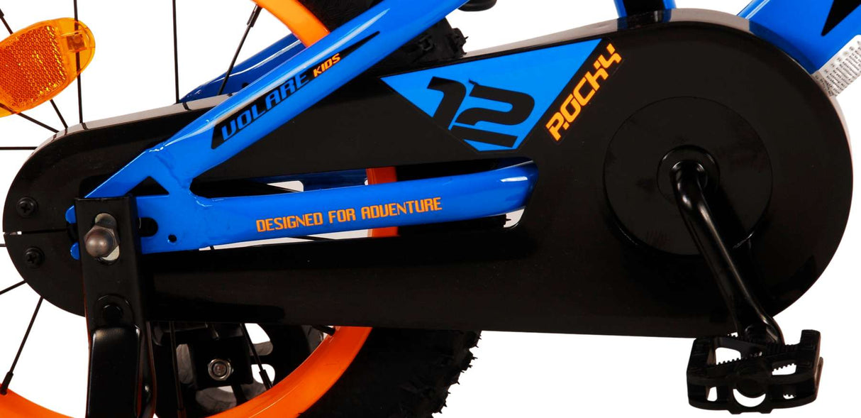 Volare Rocky Kinderfahrrad - Jungen - 14 Zoll - Blau