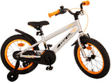Volare Rocky Kinderfahrrad - Jungen - 16 Zoll - Grau