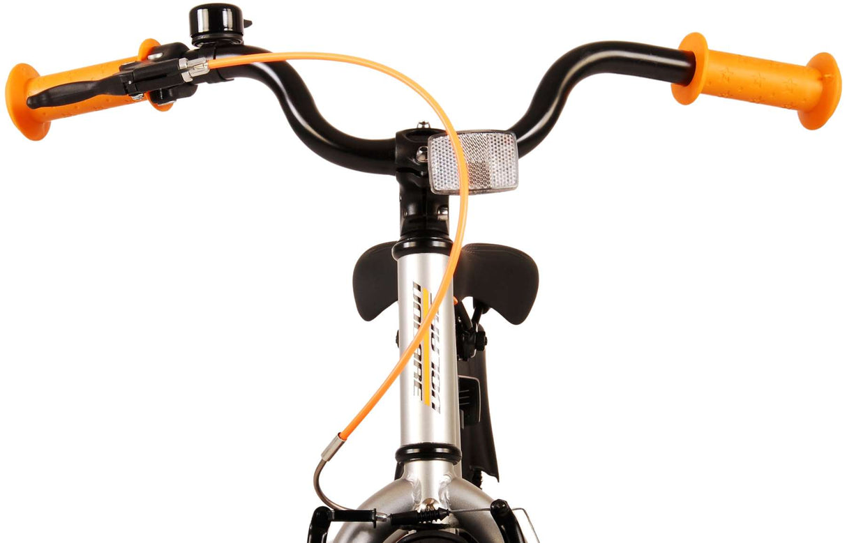 Volare Rocky Kinderfahrrad - Jungen - 16 Zoll - Grau