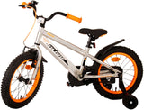 Volare Rocky Kinderfahrrad - Jungen - 16 Zoll - Grau