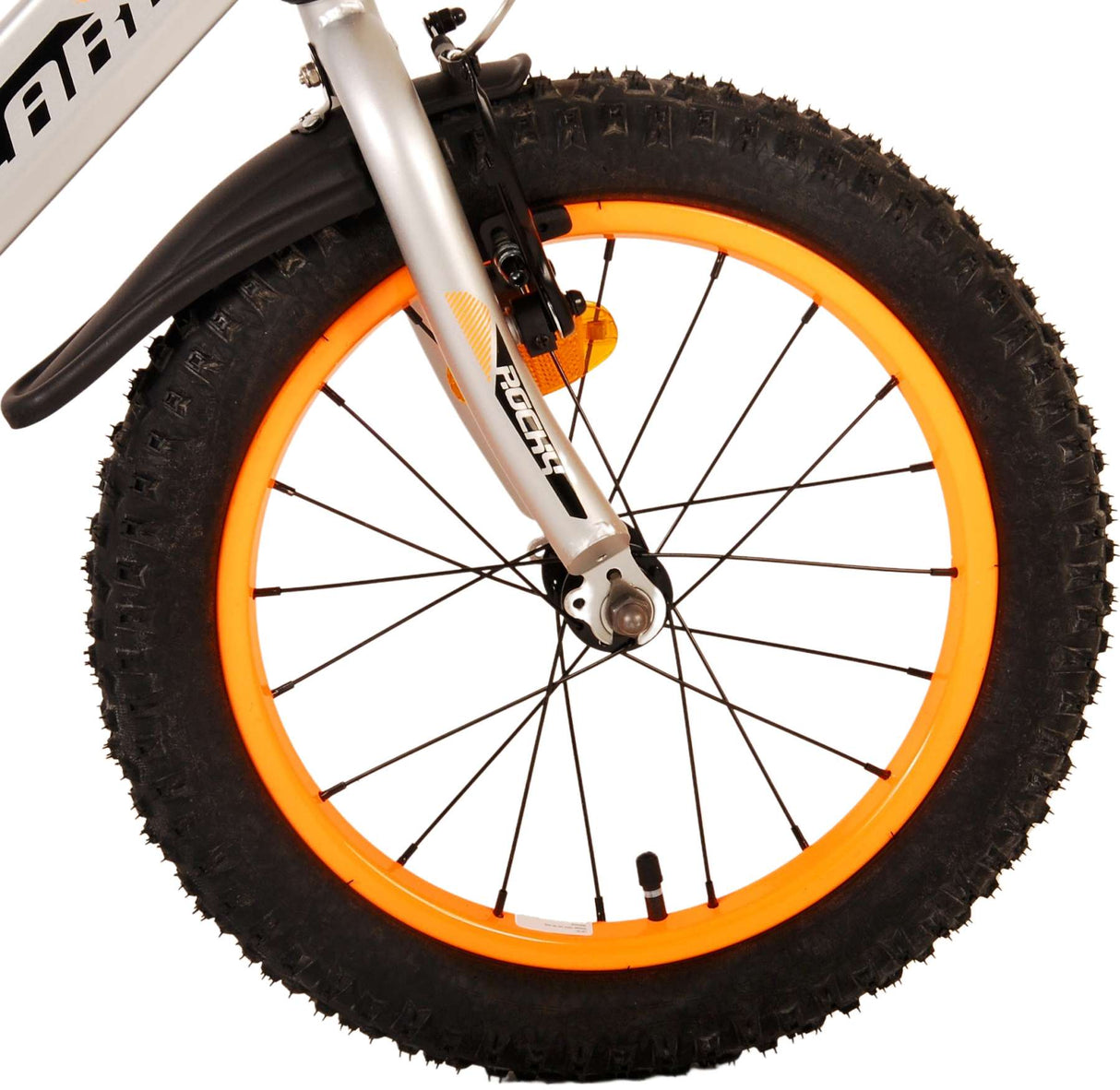 Volare Rocky Kinderfahrrad - Jungen - 16 Zoll - Grau