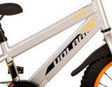 Volare Rocky Kinderfahrrad - Jungen - 16 Zoll - Grau