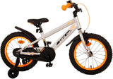 Volare Rocky Kinderfahrrad - Jungen - 16 Zoll - Grau