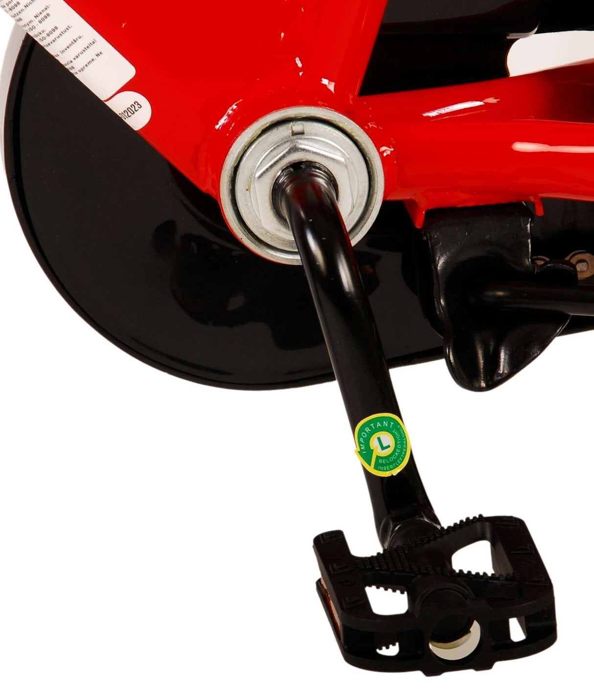 Volare Rocky Kinderfahrrad - Jungen - 16 Zoll - Rot