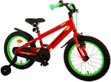 Volare Rocky Kinderfahrrad - Jungen - 16 Zoll - Rot