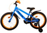 Volare Rocky Kinderfahrrad - Jungen - 18 Zoll - Blau